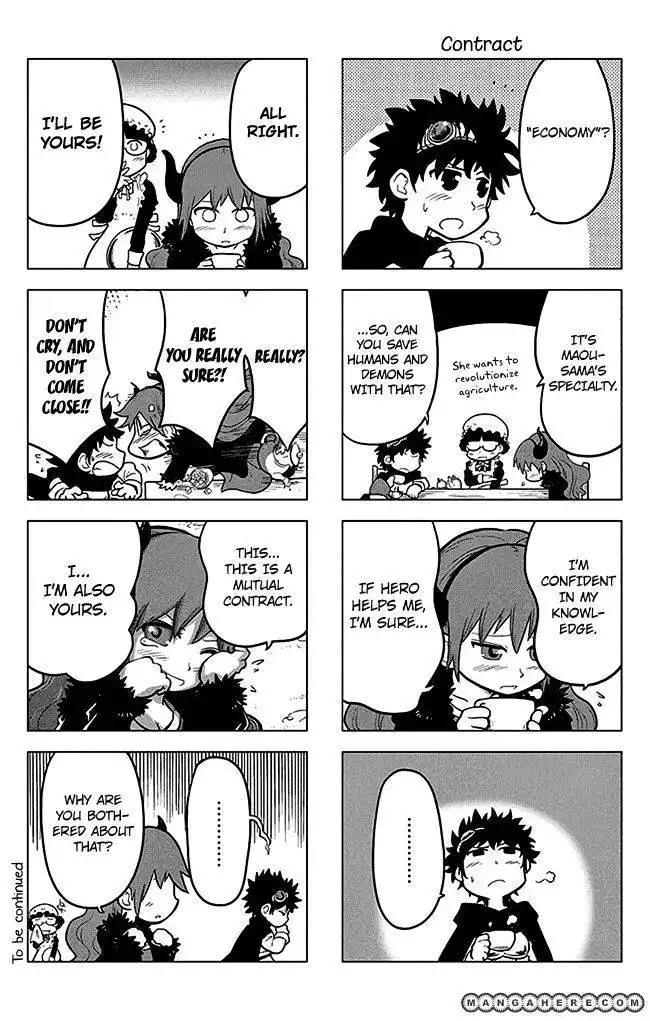 Maoyuu 4-Koma: You're Horrible, Maou-sama! Chapter 1 9